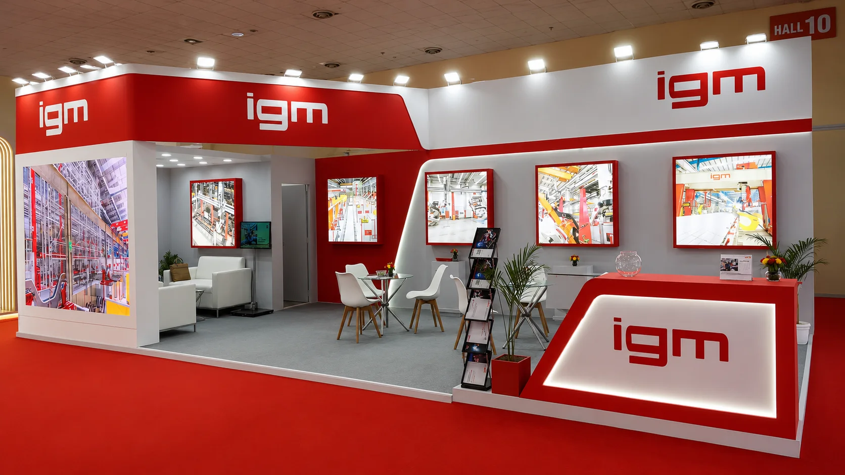 exhibition stand contractors for zak doors & windows